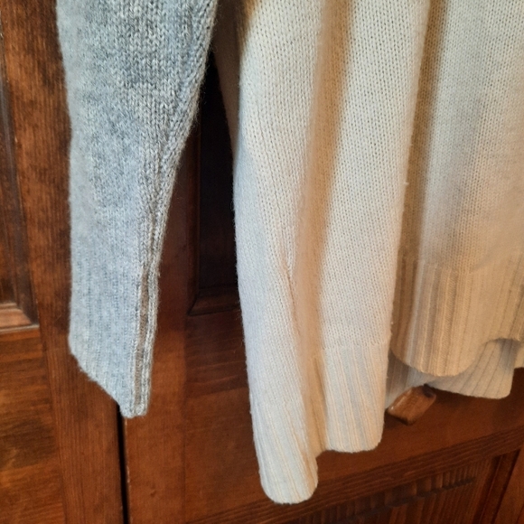 Mason wool cashmere blend colorblock crewneck sweater size small - Picture 6 of 9